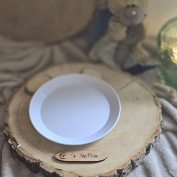 Cé'Fée Main assiette polymère enfant