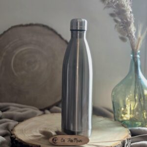 Cé'Fée Main - bouteille isotherme argentée à personnaliser (2)