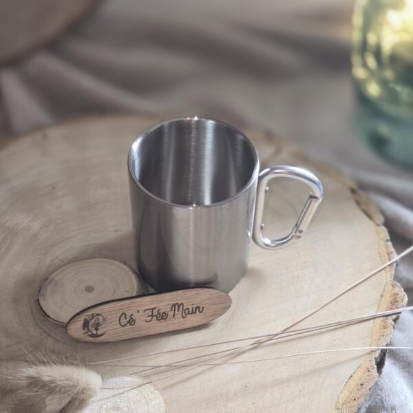 Cé'Fée Main - mug de randonneur à personnaliser 2