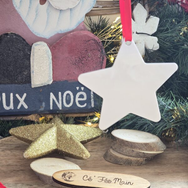 Cé'Fée Main- étoile de Noël personnalisable